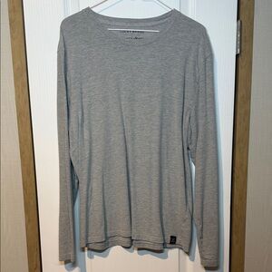 Lucky Brand Heather Gray Long Sleeve Tee